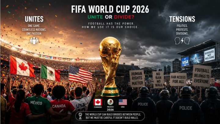 My opinion: the 2026 FIFA World Cup will unite people emotionally, but it may increase political tensions at the government/media level.