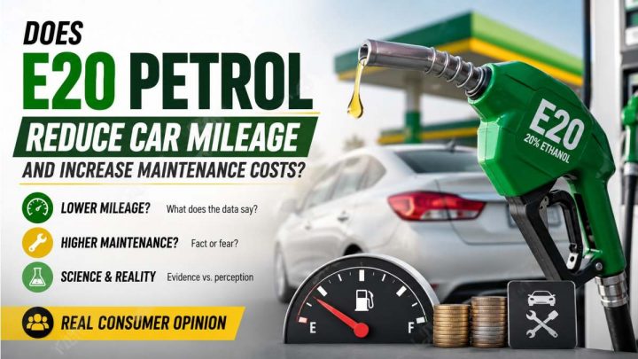 Does E20 Petrol Reduce Mileage and Increase Maintenance Costs?