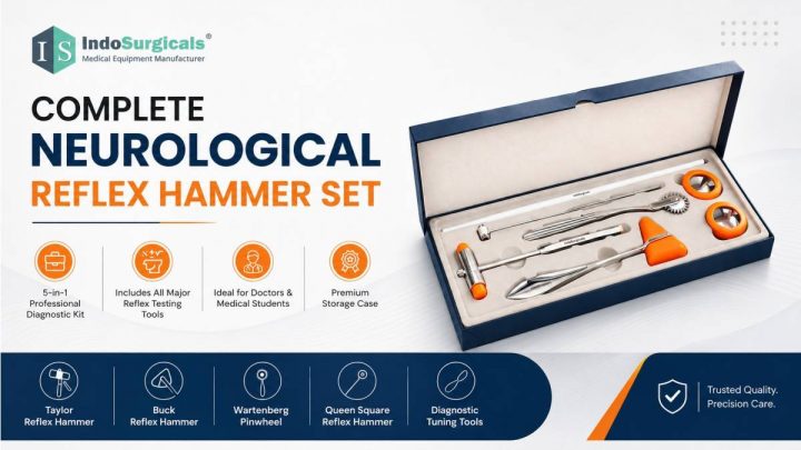 IndoSurgicals Complete Neurological Examination Set: Components and Clinical Uses