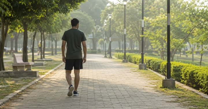 How I Lost 5.5 kg with a Simple Walking and Diet Routine