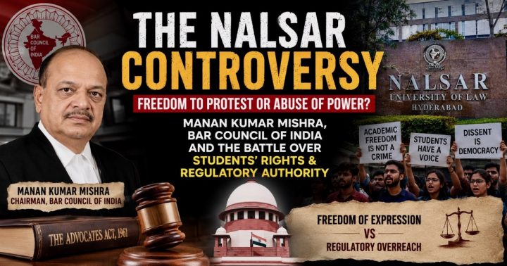 Manan Kumar Mishra, NALSAR and the Limits of Regulatory Power: Anatomy of a Controversy