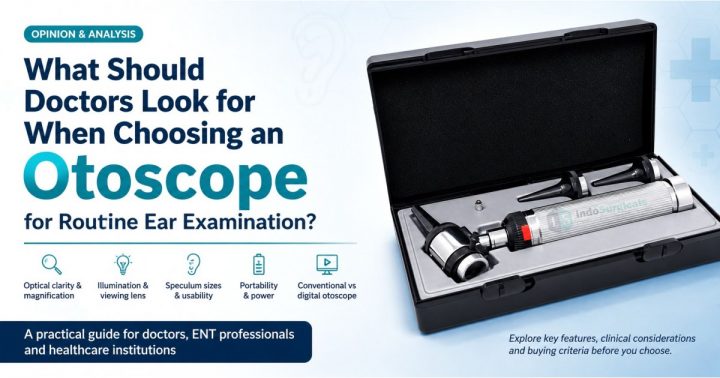 What Should Doctors Look for When Choosing an Otoscope for Routine Ear Examination?