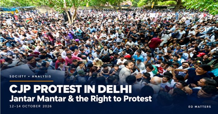 CJP Protest, 12–14 October: Jantar Mantar Restrictions, Fresh Custody and the Next Test